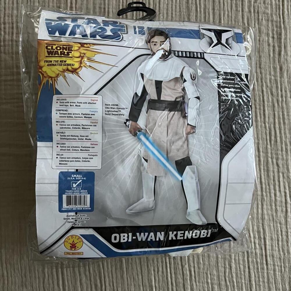 Rubies Star Wars Obi-Wan Kenobi Clone Wars child’s costume